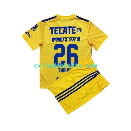 Fußballtrikot UANL Tigres Florian Thauvin 26 Kinder Heim 2022-2023 Kurzarm