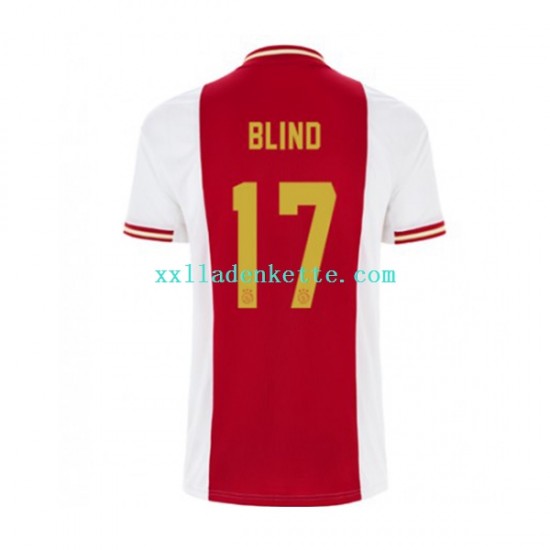 Fußballtrikot Ajax Amsterdam Daley Blind 17 Herren Heim 2022-2023 Kurzarm