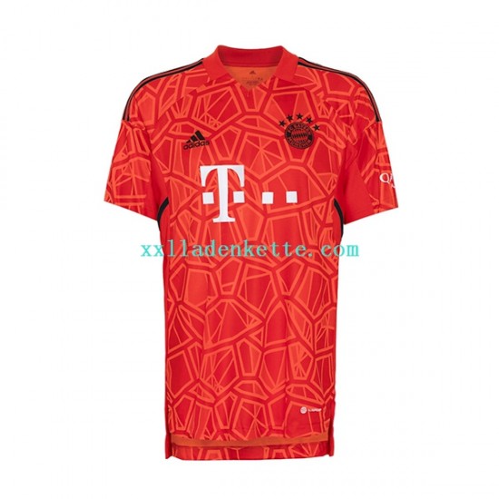 Fußballtrikot FC Bayern München Torwart Herren Ausweich 2022-2023 Kurzarm