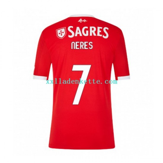 Fußballtrikot Benfica David Neres 7 Herren Heim 2022-2023 Kurzarm