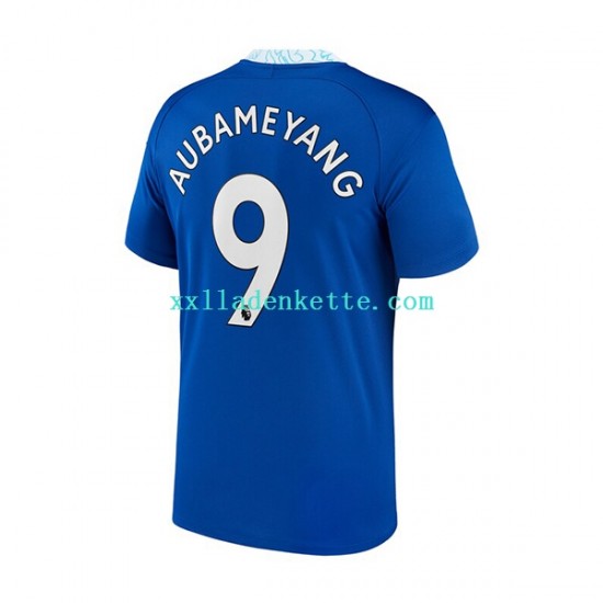 Fußballtrikot Chelsea Aubameyang 9 Herren Heim 2022-2023 Kurzarm