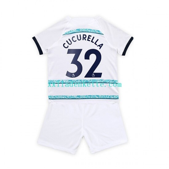 Fußballtrikot Chelsea Cucurella 32 Kinder Auswärts 2022-2023 Kurzarm