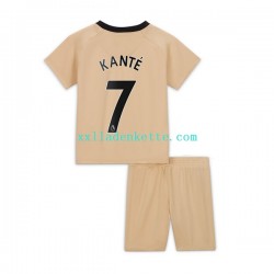 Fußballtrikot Chelsea Kante 7 Kinder Ausweich 2022-2023 Kurzarm
