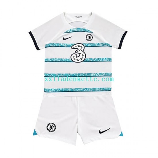 Fußballtrikot Chelsea Kinder Auswärts 2022-2023 Kurzarm