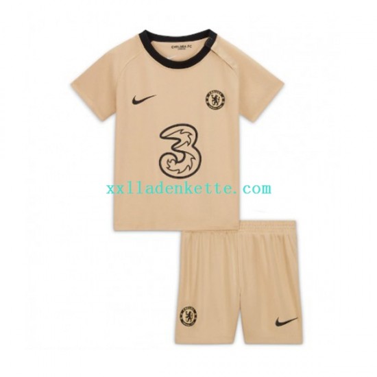 Fußballtrikot Chelsea Kinder Ausweich 2022-2023 Kurzarm