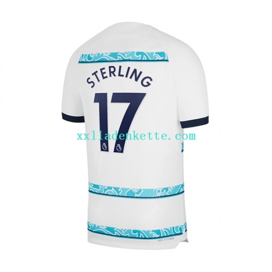 Fußballtrikot Chelsea Sterling 17 Herren Auswärts 2022-2023 Kurzarm