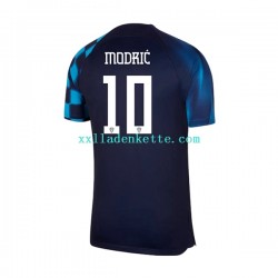 Fußballtrikot Kroatien Modrić 10 Herren Auswärts World Cup 2022 Kurzarm
