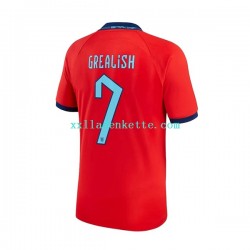 Fußballtrikot England Grealish 7 Herren Auswärts World Cup 2022 Kurzarm
