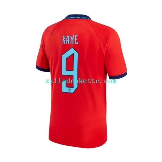Fußballtrikot England Kane 9 Herren Auswärts World Cup 2022 Kurzarm