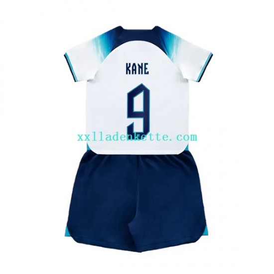 Fußballtrikot England Kane 9 Kinder Heim World Cup 2022 Kurzarm