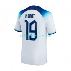 Fußballtrikot England Mount 19 Herren Heim World Cup 2022 Kurzarm