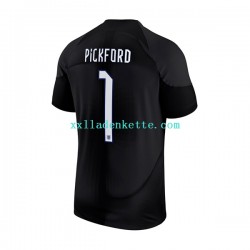 Fußballtrikot England Pickford 1 Torwart Herren Heim World Cup 2022 Kurzarm
