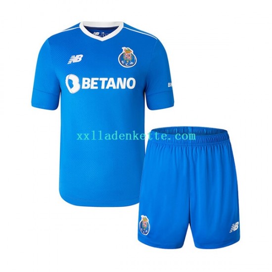 Fußballtrikot FC Porto Kinder Ausweich 2022-2023 Kurzarm