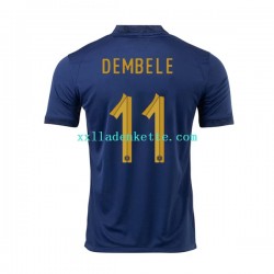Fußballtrikot Frankreich Dembele 11 Herren Heim World Cup 2022 Kurzarm