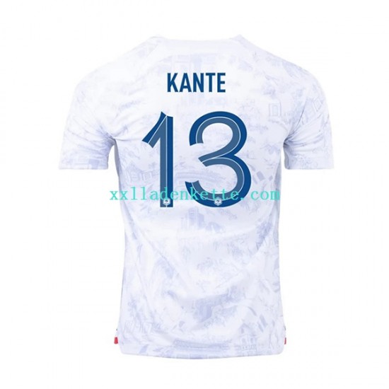 Fußballtrikot Frankreich Kante 13 Herren Auswärts World Cup 2022 Kurzarm