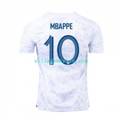 Fußballtrikot Frankreich Mbappé 10 Herren Auswärts World Cup 2022 Kurzarm