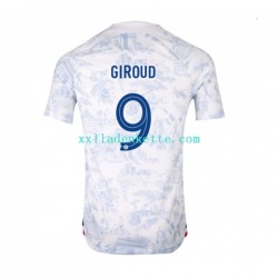 Fußballtrikot Frankreich Olivier Giroud 9 Herren Auswärts World Cup 2022 Kurzarm