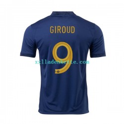 Fußballtrikot Frankreich Olivier Giroud 9 Herren Heim World Cup 2022 Kurzarm
