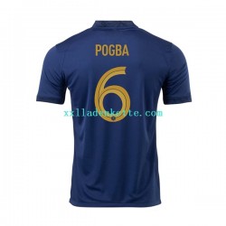 Fußballtrikot Frankreich Pogba 6 Herren Heim World Cup 2022 Kurzarm