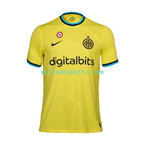 Fußballtrikot Inter Mailand Herren Ausweich 2022-2023 Kurzarm