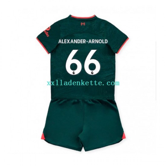 Fußballtrikot Liverpool Alexander-Arnold 66 Kinder Ausweich 2022-2023 Kurzarm