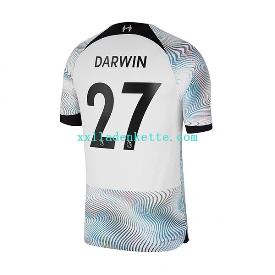 Fußballtrikot Liverpool Darwin 27 Herren Auswärts 2022-2023 Kurzarm