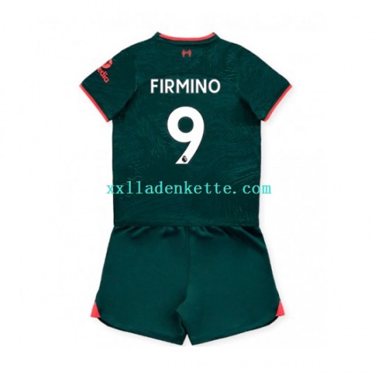 Fußballtrikot Liverpool Roberto Firmino 9 Kinder Ausweich 2022-2023 Kurzarm