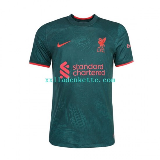 Fußballtrikot Liverpool Herren Ausweich 2022-2023 Kurzarm