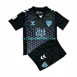 Fußballtrikot Málaga CF Kinder Ausweich 2022-2023 Kurzarm