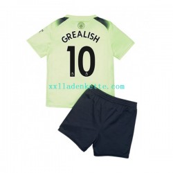 Fußballtrikot Manchester City Grealish 10 Kinder Ausweich 2022-2023 Kurzarm