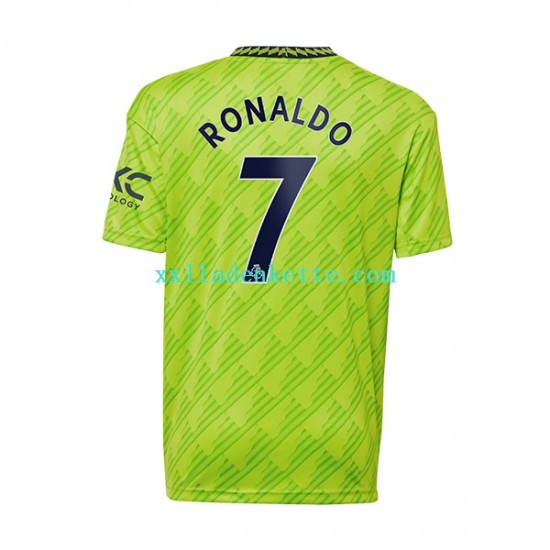 Fußballtrikot Manchester United Cristiano Ronaldo Herren Ausweich 2022-2023 Kurzarm