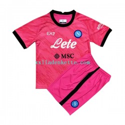 Fußballtrikot SSC Neaples Torwart Kinder Heim 2022-2023 Kurzarm