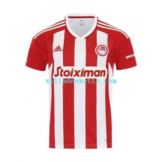 Fußballtrikot Olympiacos Herren Heim 2022-2023 Kurzarm