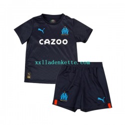 Fußballtrikot Olympique Marseille Kinder Auswärts 2022-2023 Kurzarm