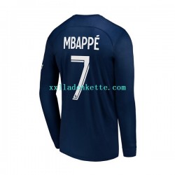 Fußballtrikot Paris Saint-Germain Mbappé 7 Herren Heim 2022-2023 Langarm