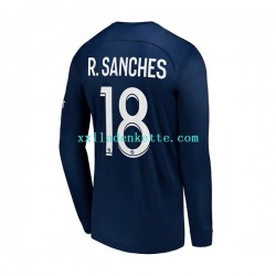 Fußballtrikot Paris Saint-Germain R.Sanches 18 Herren Heim 2022-2023 Langarm
