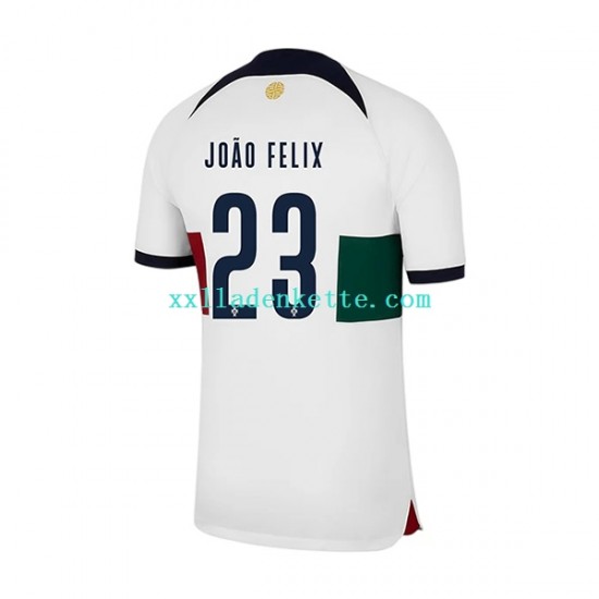 Fußballtrikot Portugal Joao Felix 23 Herren Auswärts World Cup 2022 Kurzarm