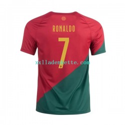 Fußballtrikot Portugal Ronaldo 7 Herren Heim World Cup 2022 Kurzarm