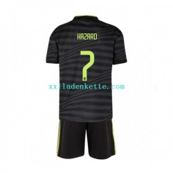 Fußballtrikot Real Madrid Eden Hazard 7 Kinder Ausweich 2022-2023 Kurzarm