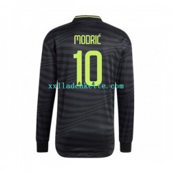 Fußballtrikot Real Madrid Modrić 10 Herren Ausweich 2022-2023 Langarm