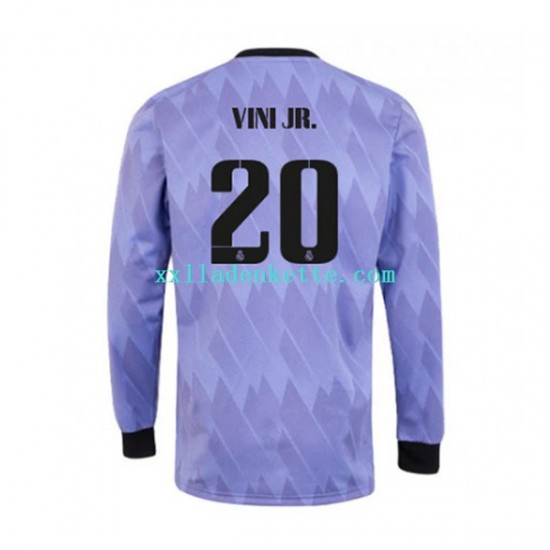Fußballtrikot Real Madrid Vinicius Junior 20 Herren Auswärts 2022-2023 Langarm
