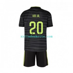 Fußballtrikot Real Madrid Vinicius Junior 20 Kinder Ausweich 2022-2023 Kurzarm