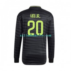 Fußballtrikot Real Madrid Vinicius Junior 20 Herren Ausweich 2022-2023 Langarm