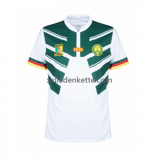 Fußballtrikot Kamerun Herren Auswärts World Cup 2022 Kurzarm