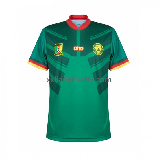 Fußballtrikot Kamerun Herren Heim World Cup 2022 Kurzarm