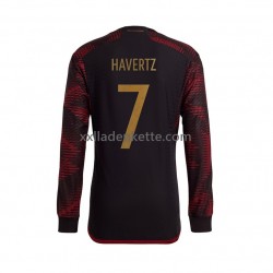 Fußballtrikot Deutschland Havertz 7 Herren Auswärts World Cup 2022 Langarm