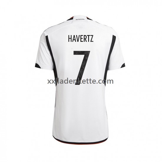 Fußballtrikot Deutschland Havertz 7 Herren Heim World Cup 2022 Kurzarm