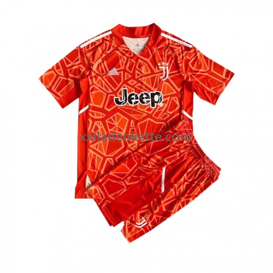 Fußballtrikot Juventus Turin Torwart Kinder Auswärts 2022-2023 Kurzarm