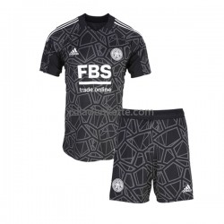 Fußballtrikot Leicester City Torwart Kinder Heim 2022-2023 Kurzarm