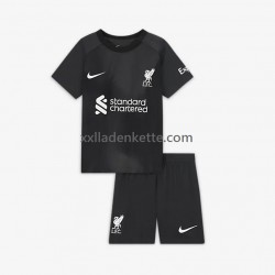 Fußballtrikot Liverpool Torwart Kinder Auswärts 2022-2023 Kurzarm